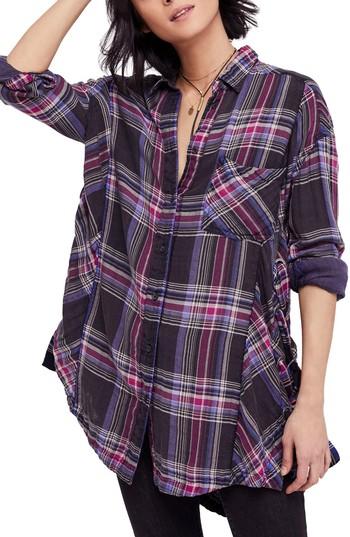 Women's Free People Nordic Day Top - Purple