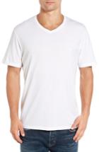 Men's Rodd & Gunn Solway Sports Fit V-neck T-shirt - White
