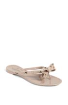 Women's Valentino Garavani 'rockstud' Flip Flop Us / 39eu - Beige