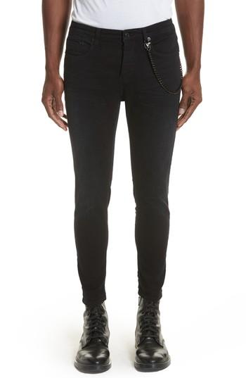 Men's The Kooples Skinny Fit Jeans - Black