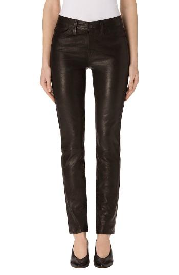 Women's J Brand Maude Leather Cigarette Pants