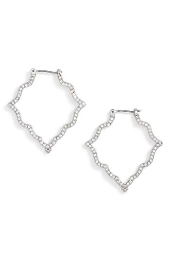 Women's Jenny Packham Pave Hoops