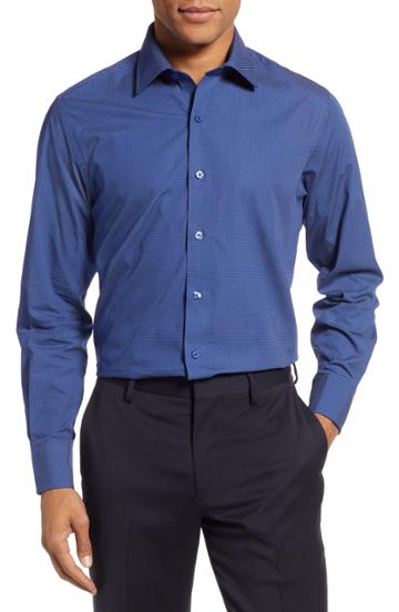 Men's Stantt Classic Fit Dot Dress Shirt