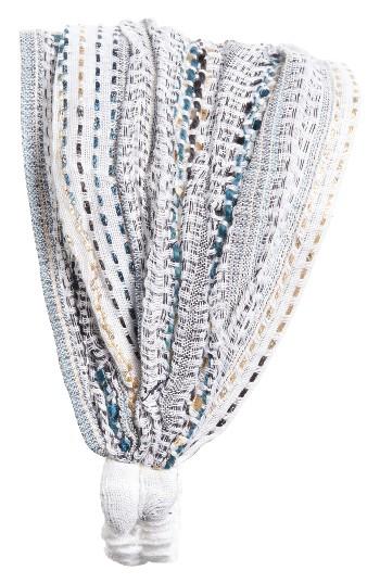 Berry Patchwork Head Wrap, Size - White