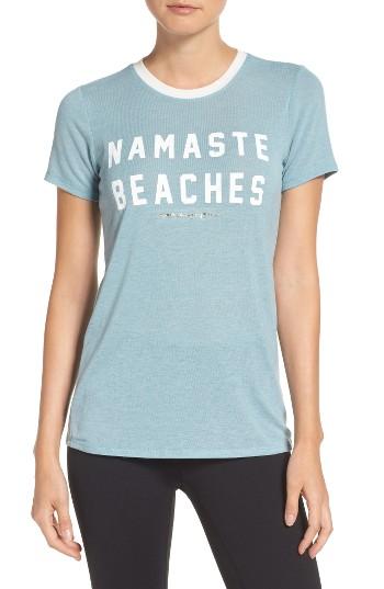 Women's Spiritual Gangster Namaste Beaches Tee