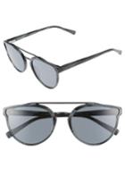 Men's Ted Baker London Retro 57mm Polarized Sunglasses - Grey