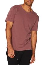 Men's Threads For Thought Standard V-neck T-shirt - Burgundy