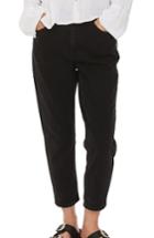 Petite Women's Topshop Mom Jeans X 28 - Black