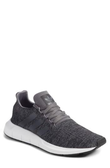 Men's Adidas Swift Run Running Shoe .5 M - Grey