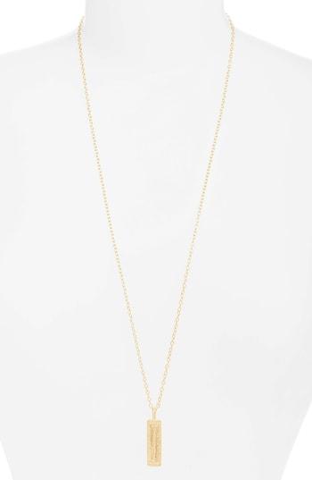 Women's Anna Beck Long Reversible Bar Pendant Necklace