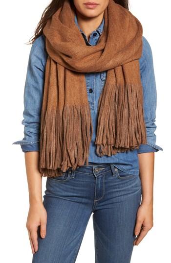 Women's Shiraleah Mercedes Scarf, Size - Brown