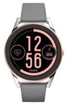 Men's Fossil Q Control Gen 3 Silicone Strap Smart Watch, 45mm