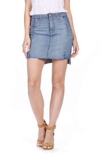 Women's Paige Adrian Denim Skirt - Blue