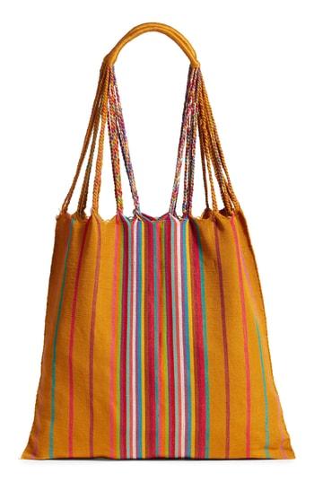 Luz Collection Las Rayas Tote - Yellow