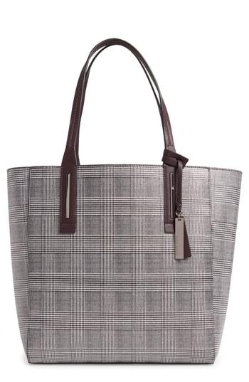 Vince Camuto Fran Reversible Leather Tote - Black