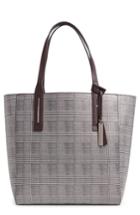 Vince Camuto Fran Reversible Leather Tote - Black