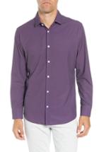 Men's Mizzen+main Damon Trim Fit Print Performance Sport Shirt
