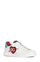 Women's Dolce & Gabbana Heart Sneaker .5us / 38eu - White