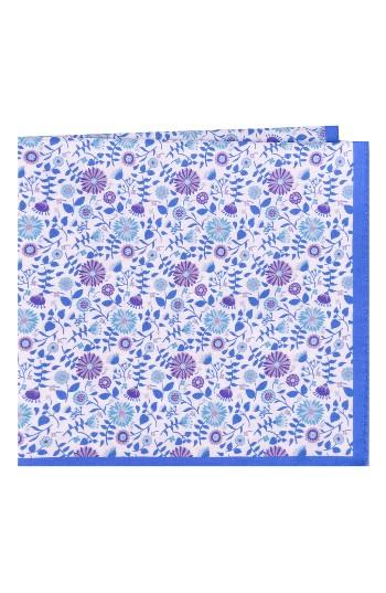 Men's Ted Baker London Posie Cotton Pocket Square
