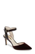 Women's Louise Et Cie Kota Ankle Strap Pump .5 M - Burgundy