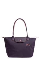 Longchamp Le Pliage Club Medium Shoulder Tote - Purple