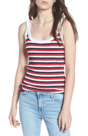 Women's Current/elliott The Dorthea Tank Top - Red