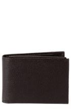 Men's Boconi Garth Leather Wallet - Black