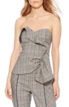 Women's Parker Hazel Strapless Top, Size - Grey