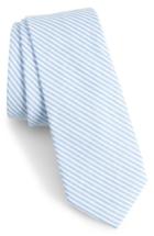 Men's Nordstrom Men's Shop Kenton Stripe Cotton Tie, Size - Blue