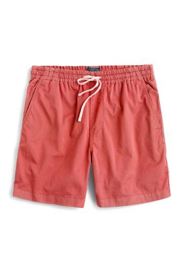 Men's J.crew Stretch Chino Dock Shorts - Red