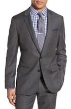 Men's J.crew Ludlow Trim Fit Solid Wool Sport Coat R - Grey