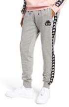 Men's Kappa Banda Fleece Pants - Grey