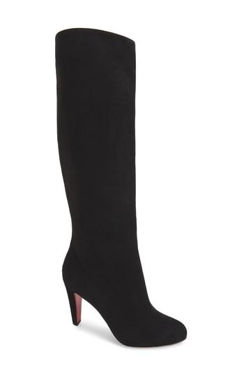 Women's Christian Louboutin Marmara Boot, Size 5us / 35eu - Black