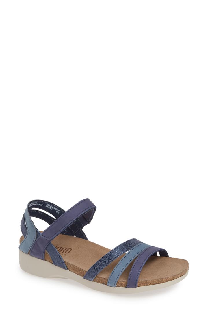 Women's Munro Summer Sandal M - Blue