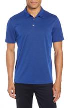 Men's Zachary Prell Caldwell Pique Trim Fit Polo - Blue