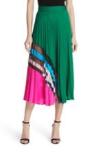 Women's Milly Pleated Maxi Skirt - Green