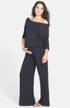 Women's Tart Maternity 'michelle' Maternity Jumpsuit - Black