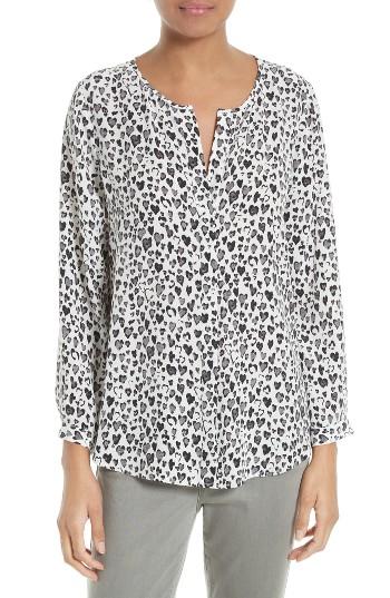Women's Joie Purine Print Silk Top