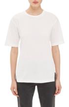Women's Topshop Boutique Rib Back Tee Us (fits Like 0) - Ivory