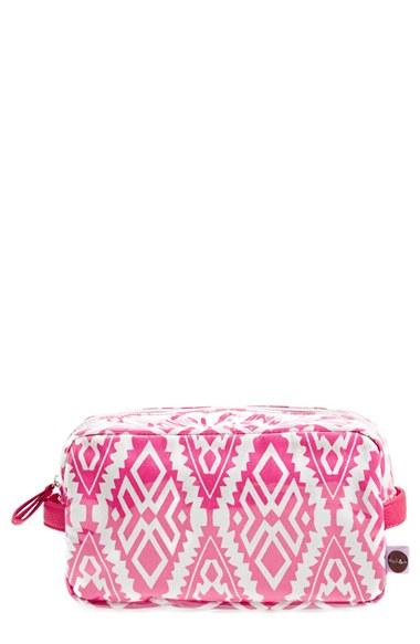 Steph & Co. 'tahiti - Viveca' Travel Cosmetics Case