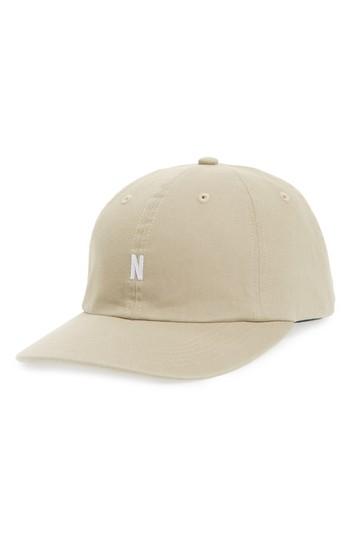 Men's Norse Projects Twill Ball Cap - Beige