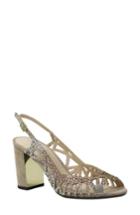 Women's J. Renee Tahira Embellished Cutout Sandal B - Metallic