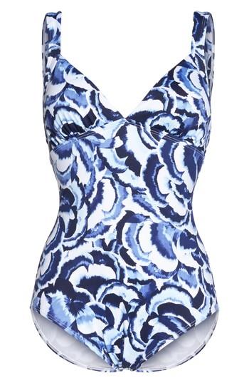 Women's Tommy Bahama Pansey Petals One-piece Swimsuit