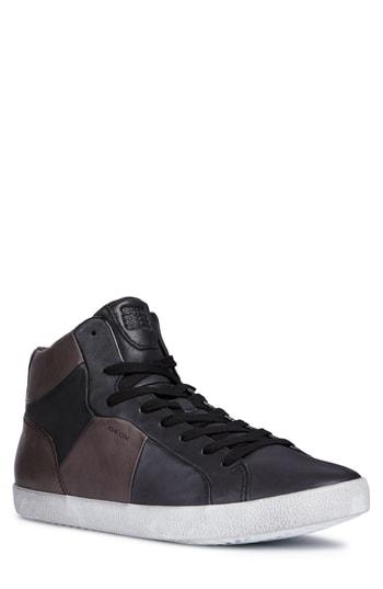 Men's Geox Smart 84 High Top Sneaker Us / 39eu - Black