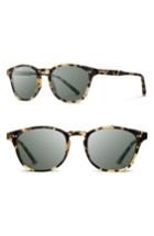 Men's Shwood Kennedy 50mm Polarized Sunglasses - Havana/ G15p