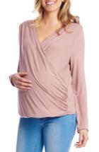 Women's Everly Grey Brooklyn Maternity Top - Pink