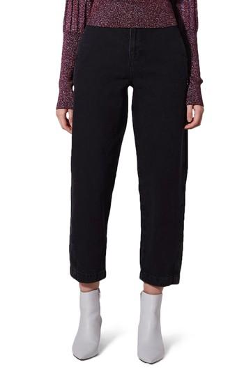 Women's Topshop Boutique Displaced Boy Jeans Us (fits Like 0) X - Black