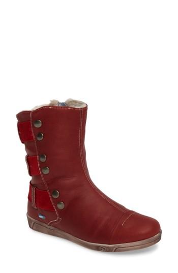 Women's Cloud Amber Wool Lined Bootie .5-6us / 36eu - Red