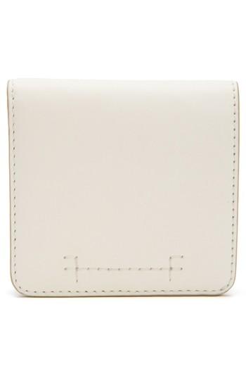 Women's Frye Carson Small Leather Wallet - White
