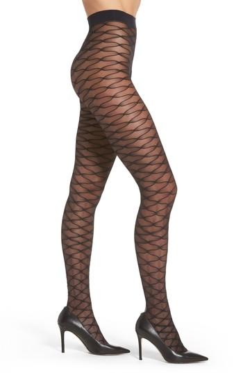 Women's Pretty Polly Diamond Design Tights